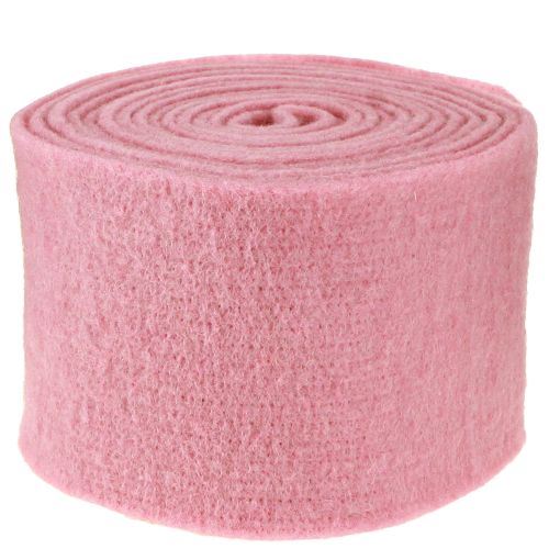 Article Ruban feutre, ruban à pot vieux rose 15cm 5m