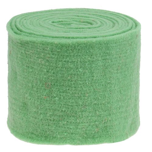 Article Ruban feutre pour pot vert clair 15cm 5m