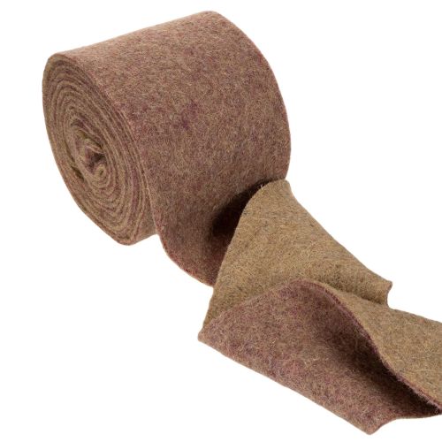 Ruban de feutrine bicolore en
