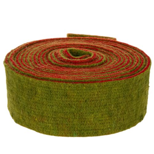 Ruban en feutrine bicolore