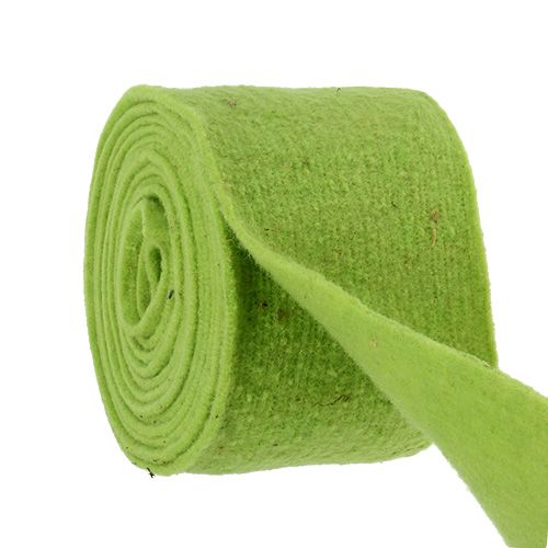 Floristik24 Ruban de feutrine 15cm x 5m vert