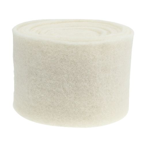 Article Ruban feutre 15cm x 5m blanc