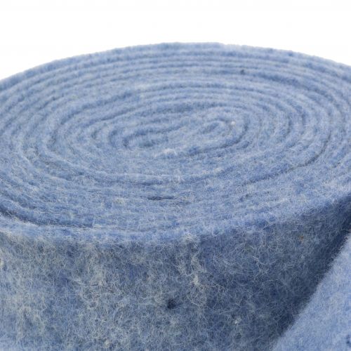 Article Ruban feutre bleu 7,5cm 5m