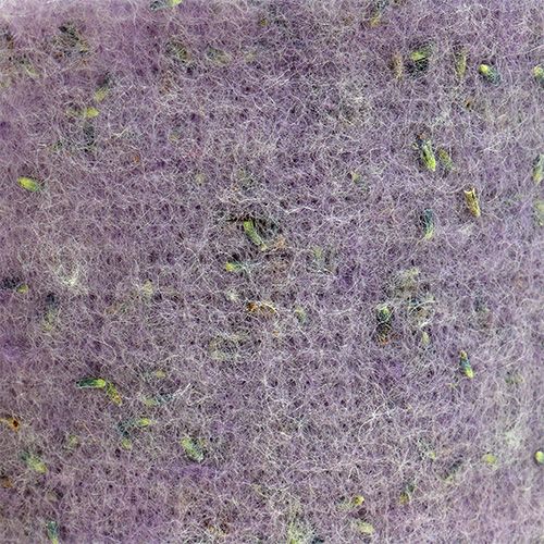 Floristik24 Ruban de feutrine Emotion fleurs de lavande 15cm x 5m violet