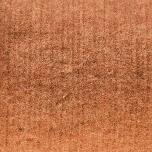 Ruban feutre feutre orange feutre de laine ruban déco feutre 15cm×5m
