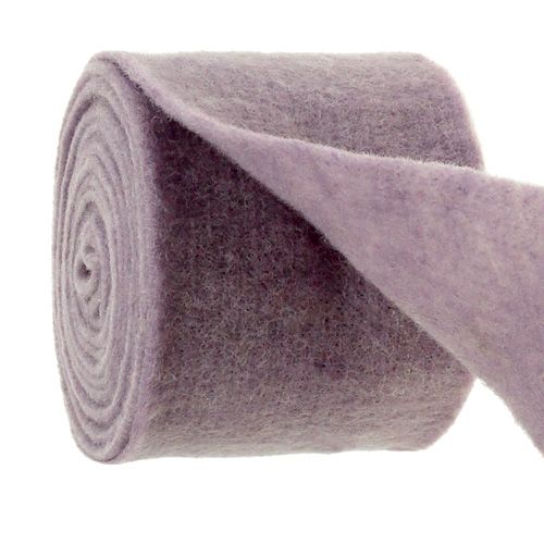 Ruban feutre lilas 15cm 5m