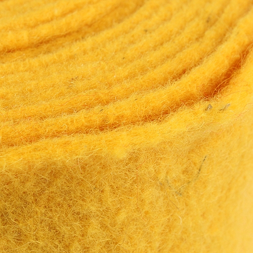 Floristik24 Ruban feutre 15cm x 5m jaune
