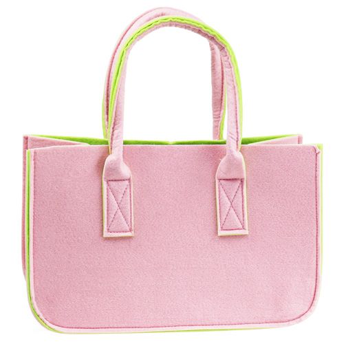 Floristik24 Sac en feutrine rose clair 40 x 25 x 20 cm