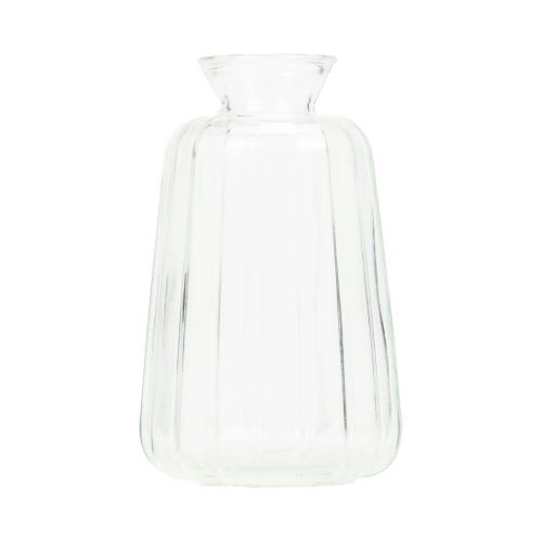 Bouteilles décoratives chandelier mini vases verre H11cm 6pcs