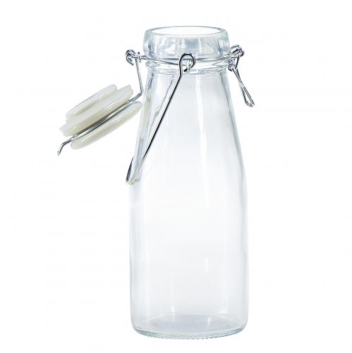 Article Décoration de bouteille bouteille en verre avec bouchon Ø8cm 24cm