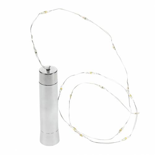 Floristik24 Bouteille lumineuse LED blanc chaud 73cm 15L