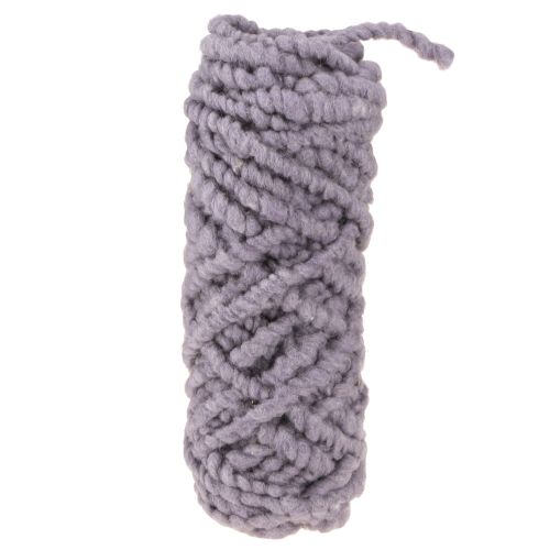 Floristik24 Cordon feutre polaire Mirabell violet 25m