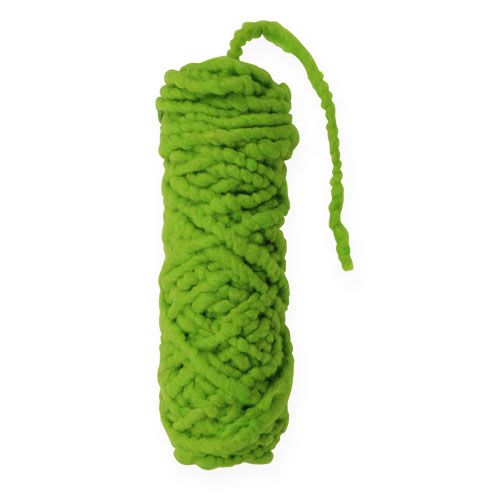 Cordon feutre polaire Mirabell 25m vert