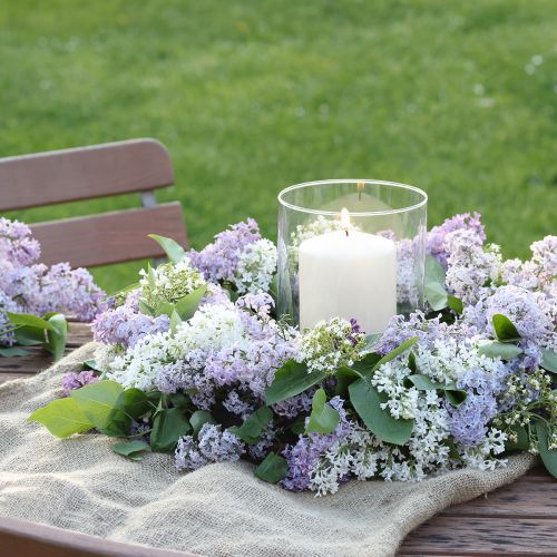 Article Bougie pilier 150/100 crème 4 pcs