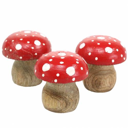 Floristik24 Tabourets décoratifs bois Ø4,6–5cm H4,6–4,9cm 6pcs