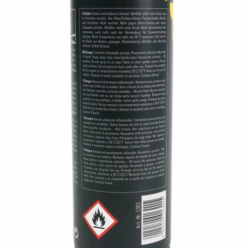 Floristik24 Spray couleur jaune soleil satiné mat 400ml