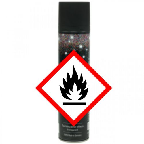 Floristik24 Spray scintillant pour travaux manuels peinture en aérosol colorée paillettes 400ml