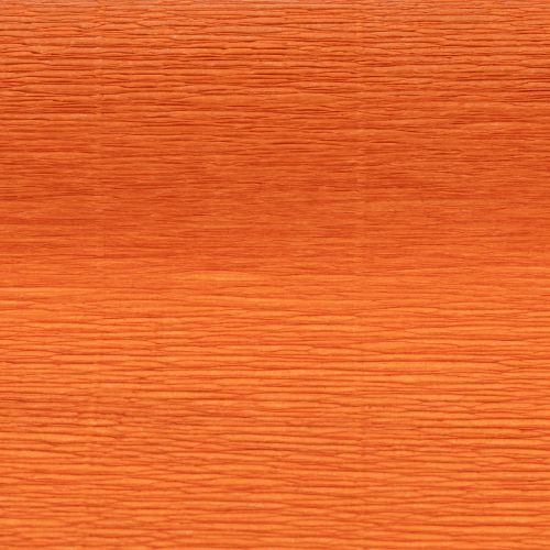 Papier crépon pour fleuriste, rouleau orange, 50 x 250 cm | Floristik24.be