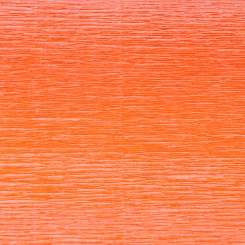 Article Papier crêpe fleuriste Orange 50x250cm