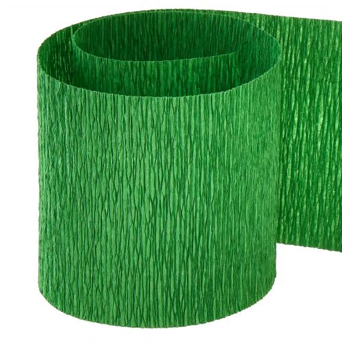 Article Crêpe Fleur vert L10cm grammage 128g/m² L250cm 2pcs