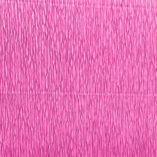 Article Crêpe Fleur rose L10cm grammage 128g/m² L250cm 2pcs