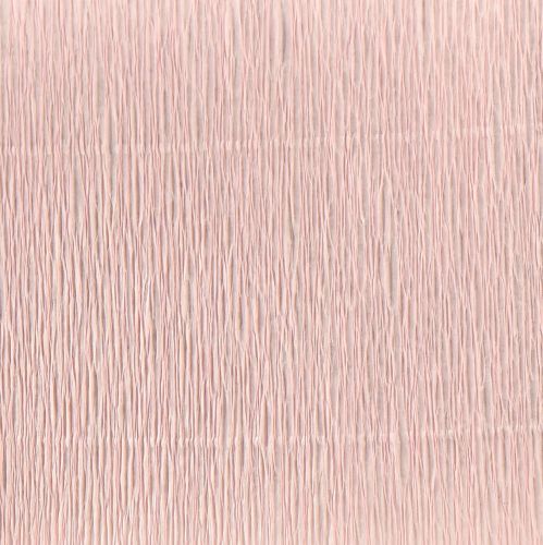Article Crêpe Fleur rose clair L10cm grammage 128g/m² L250cm 2 pièces