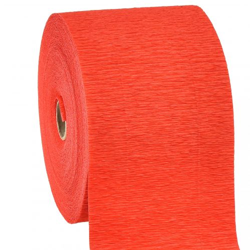 Floristik24 Crêpe Fleur rouge L10cm grammage 128g/m² L250cm 2pcs