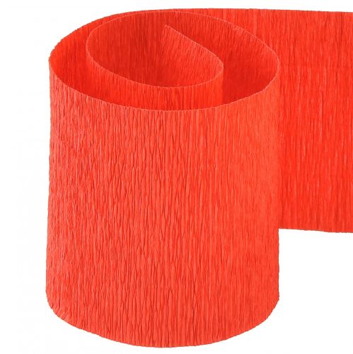 Article Crêpe Fleur rouge L10cm grammage 128g/m² L250cm 2 pièces