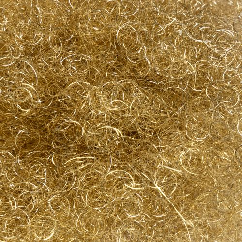 Cheveux d'ange en guirlande dorée à fleurs 200g | Floristik24.be