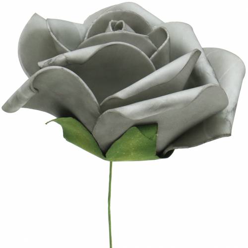 Article Mousse rose gris Ø15cm 4pcs