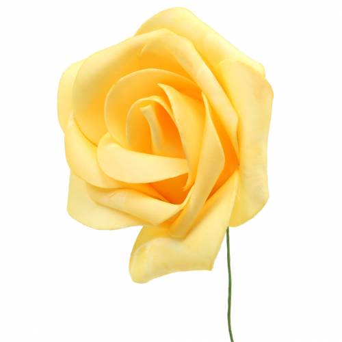 Article Mousse rose jaune Ø15cm 4pcs