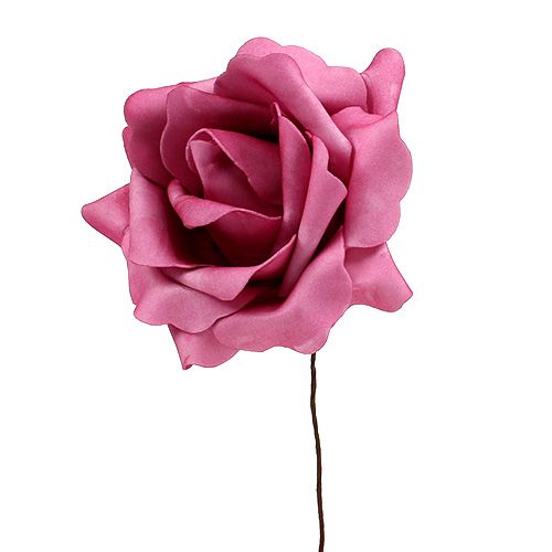 Floristik24 Mousse Rose Erika Ø15cm 4pcs