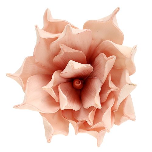 Floristik24 Fleur de magnolia en mousse rose Ø15cm L65cm