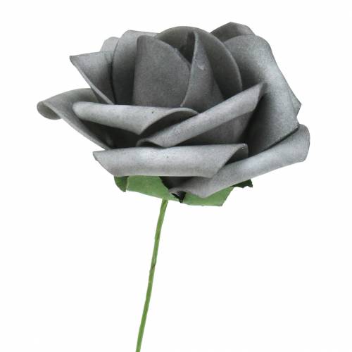 Article Rose en mousse Ø7,5cm différentes couleurs 18 pcs