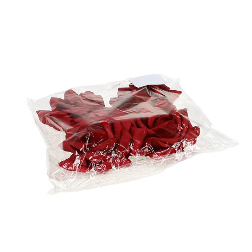 Floristik24 Mousse rose mousse rose rouge Ø15cm 4pcs