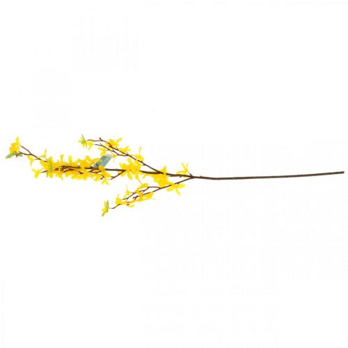Floristik24 Forsythia artificiel, branches d&#39;or artificielles, décoration de printemps L82cm