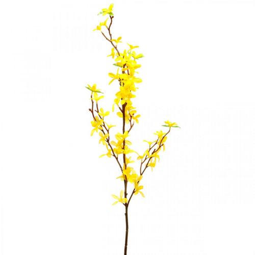 Floristik24 Forsythia artificiel, branches d&#39;or artificielles, décoration de printemps L82cm