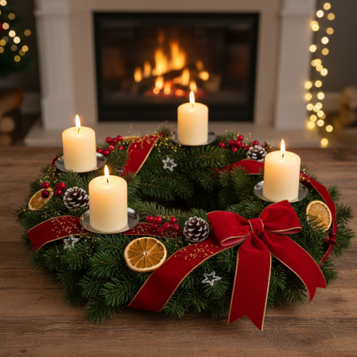 Article Bougeoir argent Ø10cm 4 pcs