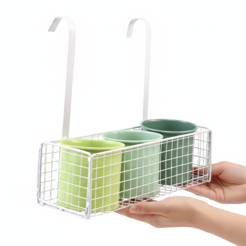 Article Pot de fleurs suspendu, décoration de balcon, décoration de cuisine, L26cm