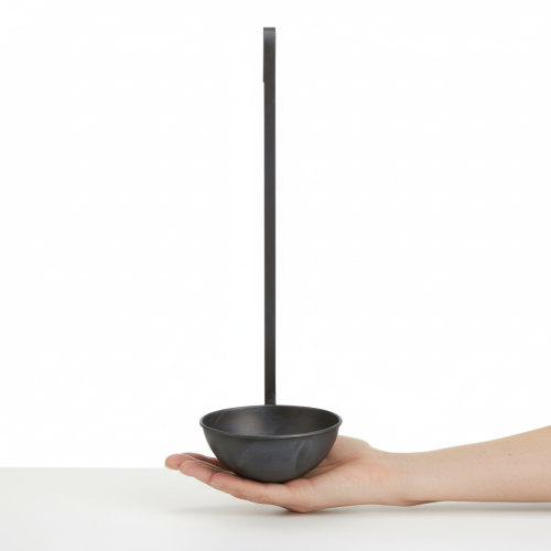 Article Pot de fleurs décoratif en forme de truelle, anthracite, suspendu, Ø 16,5 cm, lot de 2