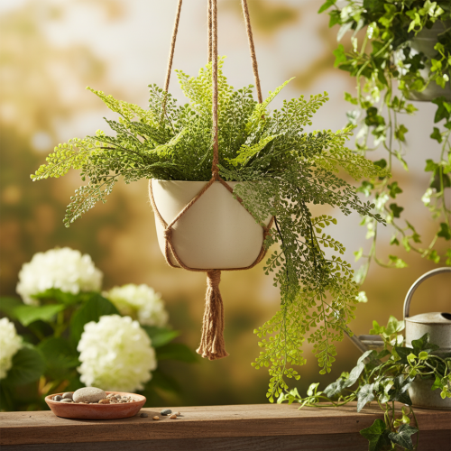 Branche de fougère artificielle, délicate, pour vase, 80 cm | Floristik24.be