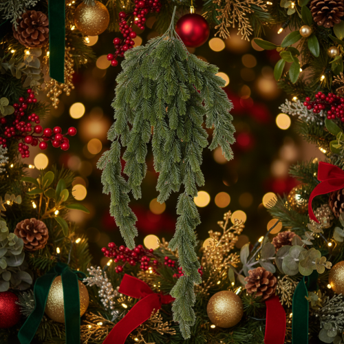 Branche de sapin artificielle pour décoration de table de Noël, 108 cm | Floristik24.be