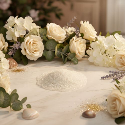 Granulés décoratifs, granulés de verre, sable décoratif 1-2 mm, nacre, 2 kg | Floristik24.be