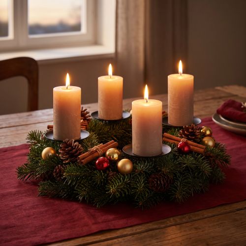 Bougeoir enfichable noir bougeoir mandrin Ø8cm 4pcs | Floristik24.be