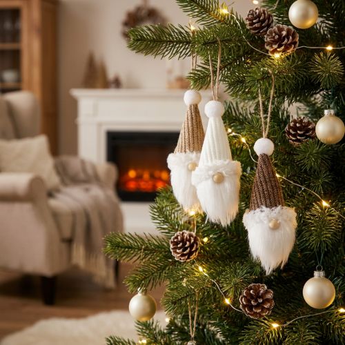 set de 3 décorations à