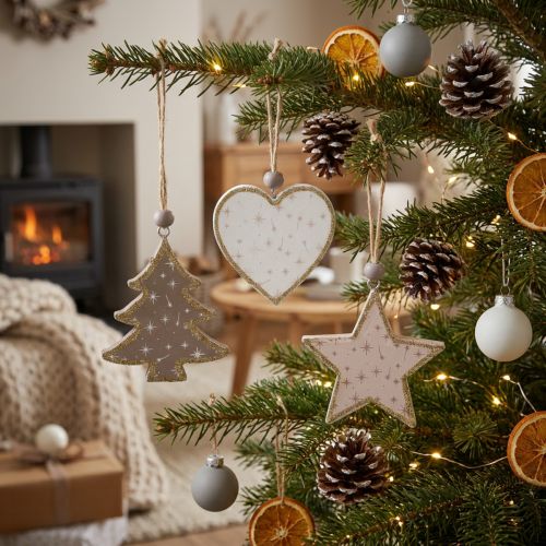 Décorations de Noël en bois