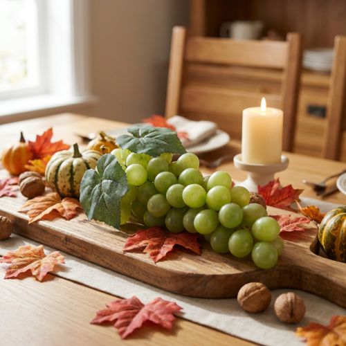 Raisins décoratifs artificiels pour une décoration de table élégante | Floristik24.be