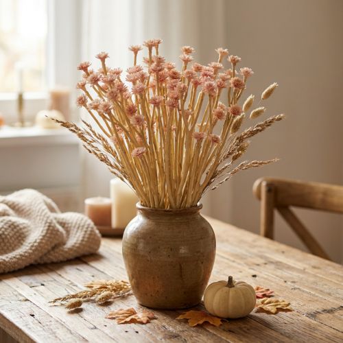 Fleurs artificielles de paille