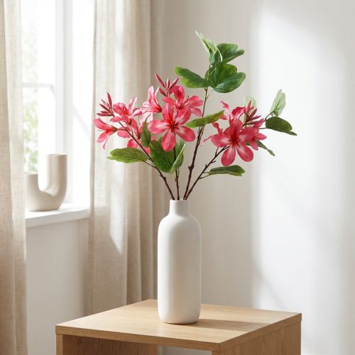 Article Branche d'orchidée artificielle Bauhinia Plante artificielle rose 62cm