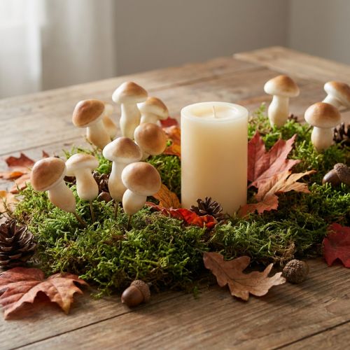 Champignon décoratif sur fil 3cm - 5cm 24 pcs | Floristik24.be